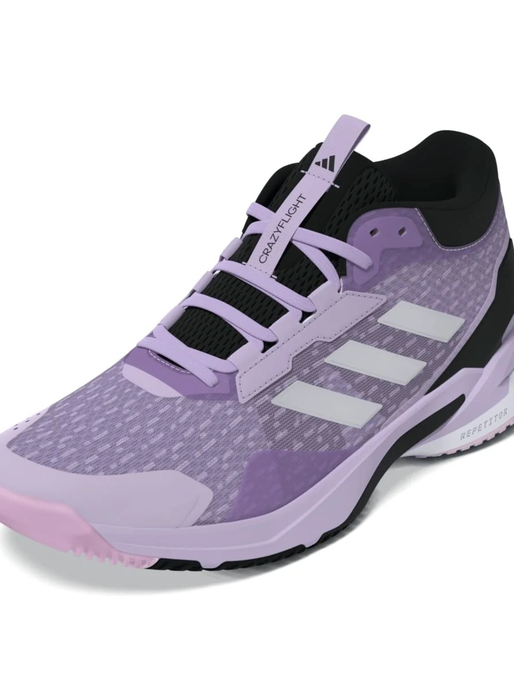 Adidas Crazyflight 6 MID Women's Lavender Purple Athletic Volleyball Shoe